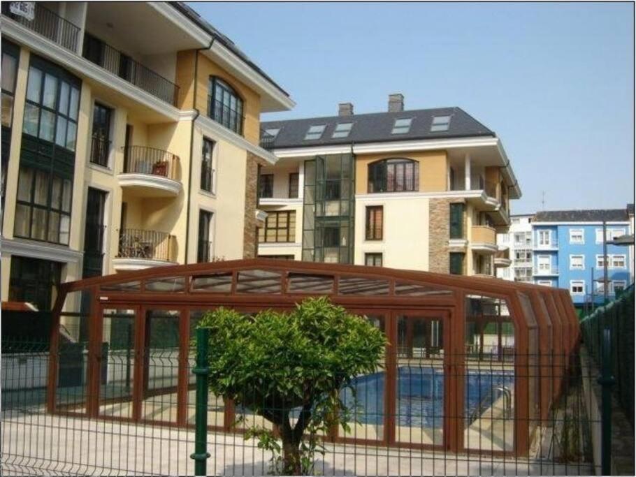 Duplex Con Terraza Playa A Rapadoira Apartman Foz Kültér fotó